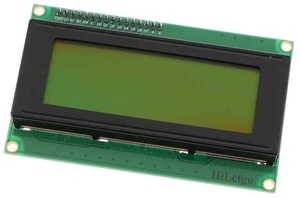 2004 20X4 LCD Display Screen Serial with I2C Adapter - Yellow Green Color LCD fo 2004 20X4 LCD Display Screen Serial with I2C Adapter - Yellow Green Color LCD fo