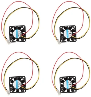 4pcs DC 12V 4010 Fan 3Pin Computer CPU Cooler Mini Cooling Fan 40x40x10mm Small 4pcs DC 12V 4010 Fan 3Pin Computer CPU Cooler Mini Cooling Fan 40x40x10mm Small