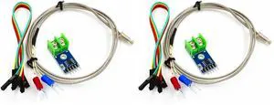 DC 3-5V MAX6675 Module + K Type Thermocouple Temperature Sensor Thermocouple Sen DC 3-5V MAX6675 Module + K Type Thermocouple Temperature Sensor Thermocouple Sen
