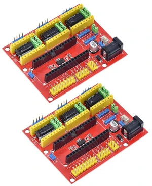 2pcs 3D Printer Stepper Motor Driver CNC Shield V4 Engraving Machine Expansion B 2pcs 3D Printer Stepper Motor Driver CNC Shield V4 Engraving Machine Expansion B