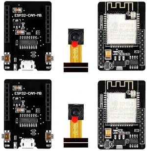 2pcs ESP32-CAM Camera Module ESP32-S OV2640 2MP Camera Development Board + Micro 2pcs ESP32-CAM Camera Module ESP32-S OV2640 2MP Camera Development Board + Micro