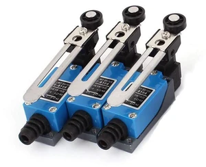 3pcs ME-8108 Momentary Limit Switch Roller Lever CNC Mill Laser Plasma 3pcs ME-8108 Momentary Limit Switch Roller Lever CNC Mill Laser Plasma