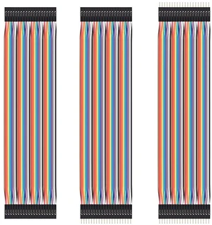120pcs/3x40pcs Breadboard Jumper Wires Prototype Board Connect Leads with Male F 120pcs/3x40pcs Breadboard Jumper Wires Prototype Board Connect Leads with Male F