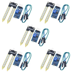 5pcs LM393 3.3V-5V Soil Moisture Detect Sensor Soil Moisture Sensor Soil Hygrome 5pcs LM393 3.3V-5V Soil Moisture Detect Sensor Soil Moisture Sensor Soil Hygrome