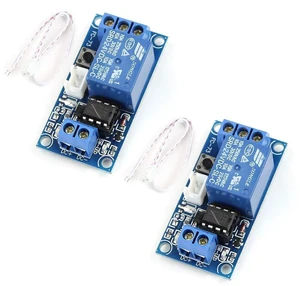 2pcs 24V Single Bistable Self-Locking Relay Module Push to Start and Stop 2pcs 24V Single Bistable Self-Locking Relay Module Push to Start and Stop