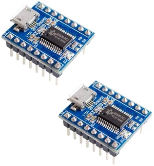 2pcs JQ6500 Voice Module Sound Module MCU 5 Channel Serial Control MP3 Music Pla 2pcs JQ6500 Voice Module Sound Module MCU 5 Channel Serial Control MP3 Music Pla