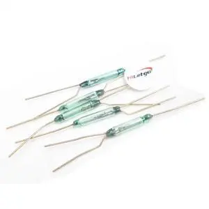 5pcs Glass Seal Reed Switch - Normal Close Magnetic Induction N/C SPDT 2.0x14mm 5pcs Glass Seal Reed Switch - Normal Close Magnetic Induction N/C SPDT 2.0x14mm
