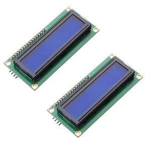 2pcs HD44780 IIC I2C1602 LCD Display with IIC I2C TWI SPI Serial Interface Adapt 2pcs HD44780 IIC I2C1602 LCD Display with IIC I2C TWI SPI Serial Interface Adapt