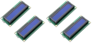 2pcs HD44780 IIC I2C1602 LCD Display with IIC I2C TWI SPI Serial Interface Adapt 2pcs HD44780 IIC I2C1602 LCD Display with IIC I2C TWI SPI Serial Interface Adapt
