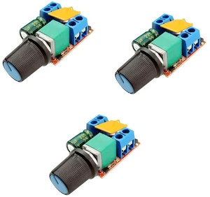 3pcs DC Motor PWM Speed Controller 3V 6V 12V 24V 35V Speed Control Switch Mini L 3pcs DC Motor PWM Speed Controller 3V 6V 12V 24V 35V Speed Control Switch Mini L