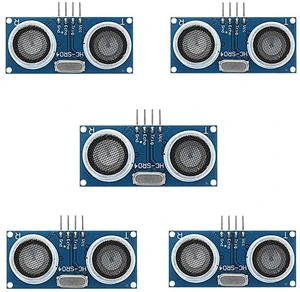 5pcs HC-SR04 Ultrasonic Module Distance Sensor 5pcs HC-SR04 Ultrasonic Module Distance Sensor