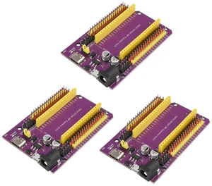 3pcs ESP32 ESP32S 38 Pin Expansion Board - ESP32-DevKitC-32 - WiFi Bluetooth - U 3pcs ESP32 ESP32S 38 Pin Expansion Board - ESP32-DevKitC-32 - WiFi Bluetooth - U