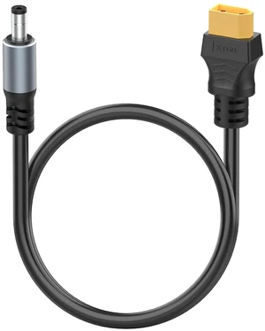 1.6FT XT60 Male to DC5521 Power Cable, XT60 to DC 5.5mm x 2.1mm Male Adapter Cor 1.6FT XT60 Male to DC5521 Power Cable, XT60 to DC 5.5mm x 2.1mm Male Adapter Cor