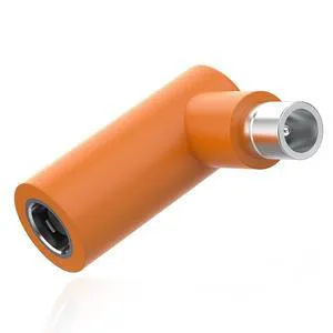 DC7909 to DC8020 Adapter 90 Degree Right Angle, DC7909 Female to DC8020 Male Con DC7909 to DC8020 Adapter 90 Degree Right Angle, DC7909 Female to DC8020 Male Con
