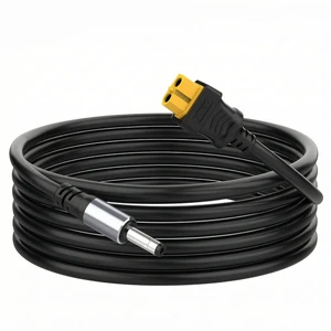 9.9 FT DC5521 Male to XT60 Female Power Cord DC Connector to XT60 Adapter 5.5x2. 9.9 FT DC5521 Male to XT60 Female Power Cord DC Connector to XT60 Adapter 5.5x2.