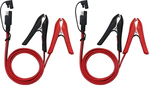 3.2FT 12V 14AWG Alligator Crocodile Clip to SAE Connector Quick Release Quick Di 3.2FT 12V 14AWG Alligator Crocodile Clip to SAE Connector Quick Release Quick Di