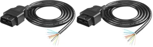 OBD2 OBDII 16Pin Male Connector to Open Pigtail Wire, 5ft 1.5m OBD Diagnostic Ex OBD2 OBDII 16Pin Male Connector to Open Pigtail Wire, 5ft 1.5m OBD Diagnostic Ex
