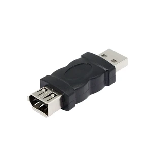 Firewire IEEE 1394 6 Pin Female to USB Male Adapter Convertor for Printer, Digit Firewire IEEE 1394 6 Pin Female to USB Male Adapter Convertor for Printer, Digit
