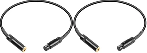 Mini XLR to 1/8 TRS Audio Converter Adapter Cable - 1FT 3.5mm to Mini XLR 3 Pin Mini XLR to 1/8 TRS Audio Converter Adapter Cable - 1FT 3.5mm to Mini XLR 3 Pin