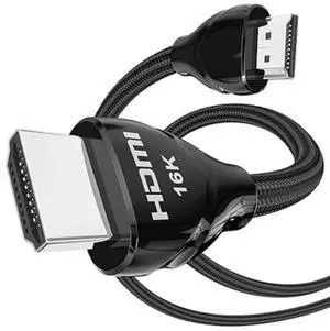 HDMI 2.2 Cable 32.8FT (10M), 96Gbps Ultra High Speed HDMI Cable, 16K UHD, 8K@120Hz, 4K@240Hz, Gaming Grade Low Latency (<1ms), ALLM, VRR, QMS, QFT, HDR, eARC, Gold-Plated HDMI Cable for TV, Monitor & HDMI 2.2 Cable 32.8FT (10M), 96Gbps Ultra High Speed HDMI Cable, 16K UHD, 8K@120Hz, 4K@240Hz, Gaming Grade Low Latency (<1ms), ALLM, VRR, QMS, QFT, HDR, eARC, Gold-Plated HDMI Cable for TV, Monitor &