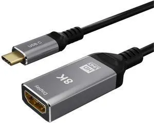 USB-C to HDMI Cable 8K@60Hz, Type-C to HDMI Adapter Cable, 8K UHD Video Converter, Dynamic HDR, High Refresh Rate Display Cable for Laptop, MacBook USB-C to HDMI Cable 8K@60Hz, Type-C to HDMI Adapter Cable, 8K UHD Video Converter, Dynamic HDR, High Refresh Rate Display Cable for Laptop, MacBook