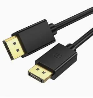 DisplayPort 1.4 Cable 16.4FT (5M), 8K@60Hz UHD DP Cable Male to Male with Gold-Plated Connector, 4K@240Hz High Refresh Rate Cable for Gaming Monitor & PC DisplayPort 1.4 Cable 16.4FT (5M), 8K@60Hz UHD DP Cable Male to Male with Gold-Plated Connector, 4K@240Hz High Refresh Rate Cable for Gaming Monitor & PC