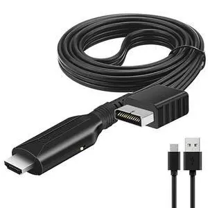 HDMI Cable for PlayStation 2 & 1 Console (PS2 & PS1), PS1/PS2 to HDMI Converter Adapter with True RGB Signal Output for PlayStation 1 Adapter for Sony PS2 Converter HDMI Cable for PlayStation 2 & 1 Console (PS2 & PS1), PS1/PS2 to HDMI Converter Adapter with True RGB Signal Output for PlayStation 1 Adapter for Sony PS2 Converter
