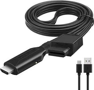 Wii to HDMI 1M(3.2FT) Cable Converter,1080P/ 720P Wii HDMI Adapter Output Video Audio Wii HDMI Converter Supports All Wii Display Modes, NTSC .Compatible with Wii, Wii U, HDTV Wii to HDMI 1M(3.2FT) Cable Converter,1080P/ 720P Wii HDMI Adapter Output Video Audio Wii HDMI Converter Supports All Wii Display Modes, NTSC .Compatible with Wii, Wii U, HDTV