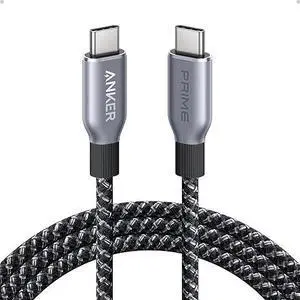 Prime USB C to USB C Cable, 240W Fast Charging Cable (6 FT) | Upcycled braided nylon USB 2.0 cable with 100-year bend durability for iPhone 17/17 Pro/17 Pro Max, MacBook, Galaxy S24 Prime USB C to USB C Cable, 240W Fast Charging Cable (6 FT) | Upcycled braided nylon USB 2.0 cable with 100-year bend durability for iPhone 17/17 Pro/17 Pro Max, MacBook, Galaxy S24