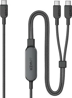 Cable,6FT 2-in-1 USB C to USB C Cable 140W Max,Fast Charging for iPhone 17/17 Pro Max/16 Series,MacBook Air/Pro,and More(Braided,Black) Cable,6FT 2-in-1 USB C to USB C Cable 140W Max,Fast Charging for iPhone 17/17 Pro Max/16 Series,MacBook Air/Pro,and More(Braided,Black)