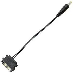 DC pl-UG to SATA 12V / 5V Cable 5.5mm X 2.1mm Barrel pl-UG Power Adapter from an ATX Power Supply 15Pin SATA Power Connection18cm(12V) 5V DC pl-UG to SATA 12V / 5V Cable 5.5mm X 2.1mm Barrel pl-UG Power Adapter from an ATX Power Supply 15Pin SATA Power Connection18cm(12V) 5V
