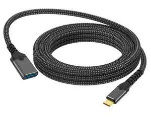 9.8FT USB-C OTG Cable, USB Type-C Male to USB 3.0 Type-A Female Adapter Cable for Flash Drive Mouse Keyboard Car Audio Laptop Phone 9.8FT USB-C OTG Cable, USB Type-C Male to USB 3.0 Type-A Female Adapter Cable for Flash Drive Mouse Keyboard Car Audio Laptop Phone