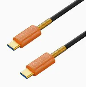 0.3M USB4 Type-C Cable 40Gbps, 240W PD Fast Charging, 8K Video Output, Thunderbolt 4 Compatible Silicone USB-C Cable 0.3M USB4 Type-C Cable 40Gbps, 240W PD Fast Charging, 8K Video Output, Thunderbolt 4 Compatible Silicone USB-C Cable