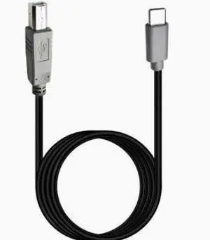 USB-C to USB-B 2.0 Cable Printer MIDI Keyboard Cable for Digital Piano Scanner MacBook Surface Chromebook Data Transfer USB-C to USB-B 2.0 Cable Printer MIDI Keyboard Cable for Digital Piano Scanner MacBook Surface Chromebook Data Transfer