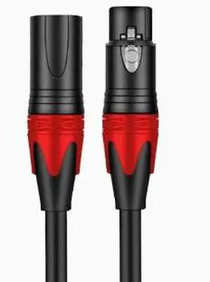 1m XLR Male to Female Audio Cable Balanced Microphone Cable Double Shielded XLR Cable for Mixer Mic 1m XLR Male to Female Audio Cable Balanced Microphone Cable Double Shielded XLR Cable for Mixer Mic