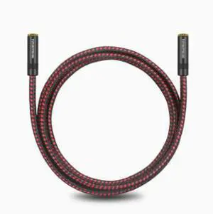 1M 3.5mm Female to Female Audio Cable, TRS Stereo AUX Extension Adapter Cord, 24K Gold Plated Connector with Zinc Alloy Shell for Headphones, Speakers, Car Audio 1M 3.5mm Female to Female Audio Cable, TRS Stereo AUX Extension Adapter Cord, 24K Gold Plated Connector with Zinc Alloy Shell for Headphones, Speakers, Car Audio