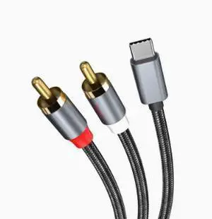 3M 3.5mm AUX to Dual RCA Audio Cable, Stereo Adapter Cable for Phone, PC, TV, Amplifier, Speaker, Receiver and Home Audio System 3M 3.5mm AUX to Dual RCA Audio Cable, Stereo Adapter Cable for Phone, PC, TV, Amplifier, Speaker, Receiver and Home Audio System
