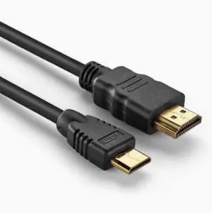 5M Mini HDMI to HDMI Cable, High Speed HDMI Male to Mini HDMI Male Video Cable, 4K@30Hz Support for Camera, Projector, Monitor and TV 5M Mini HDMI to HDMI Cable, High Speed HDMI Male to Mini HDMI Male Video Cable, 4K@30Hz Support for Camera, Projector, Monitor and TV