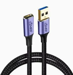 1M USB 3.1 Type-A Male to USB Type-C Female Extension Cable, 10Gbps High Speed Data Transfer Cable, 5V/3A Charging Cable for Laptop, Car and USB-C Devices 1M USB 3.1 Type-A Male to USB Type-C Female Extension Cable, 10Gbps High Speed Data Transfer Cable, 5V/3A Charging Cable for Laptop, Car and USB-C Devices