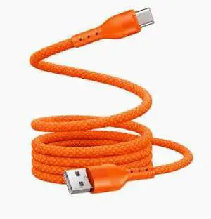 2M Magnetic Self-Organizing USB-A to USB-C Cable, 66W Fast Charging Braided Type-C Cable with Data Transfer for Phone and Tablet 2M Magnetic Self-Organizing USB-A to USB-C Cable, 66W Fast Charging Braided Type-C Cable with Data Transfer for Phone and Tablet