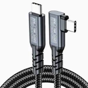 1M USB5 Type-C Cable, 80Gbps Ultra High Speed Data Cable with 16K@60Hz Video Output and 240W PD Fast Charging, Compatible with Thunderbolt 5/4/3 1M USB5 Type-C Cable, 80Gbps Ultra High Speed Data Cable with 16K@60Hz Video Output and 240W PD Fast Charging, Compatible with Thunderbolt 5/4/3