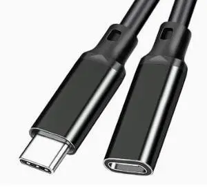 1M USB-C Extension Cable, USB 3.2 Gen 2x2 20Gbps High Speed Data Cable, USB-C Male to Female Extension Cable with 8K@60Hz Video and 240W PD Fast Charging 1M USB-C Extension Cable, USB 3.2 Gen 2x2 20Gbps High Speed Data Cable, USB-C Male to Female Extension Cable with 8K@60Hz Video and 240W PD Fast Charging