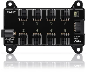 NV-FH2, 8 Channel Fan Hub for 5V, 12V, and 24V Fans NV-FH2, 8 Channel Fan Hub for 5V, 12V, and 24V Fans