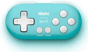 Zero 2 Bluetooth Key Chain Sized Mini Controller for Nintendo Switch 1/2, Windows and Android (Turquoise Edition) Zero 2 Bluetooth Key Chain Sized Mini Controller for Nintendo Switch 1/2, Windows and Android (Turquoise Edition)