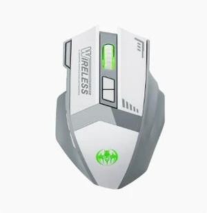 Wireless Bluetooth Dual-Mode Gaming Mouse, 10-Button Silent Rechargeable Mouse with 4800 DPI, RGB Colorful Lighting, Type-C Charging, Auto Sleep Wireless Bluetooth Dual-Mode Gaming Mouse, 10-Button Silent Rechargeable Mouse with 4800 DPI, RGB Colorful Lighting, Type-C Charging, Auto Sleep
