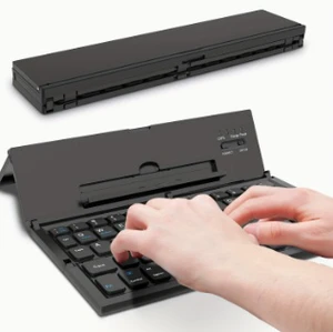 Tri-Fold Bluetooth Keyboard, Portable Rechargeable Wireless Keyboard for Tablet, Smartphone & Computer, Dual-Channel Multi-Device Switching, Moonlight Box Design Tri-Fold Bluetooth Keyboard, Portable Rechargeable Wireless Keyboard for Tablet, Smartphone & Computer, Dual-Channel Multi-Device Switching, Moonlight Box Design