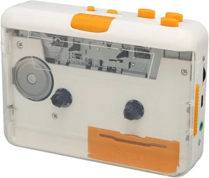 Portable Cassette Player, Cassette Audio Player Tape to MP3 Converter Compatible with Laptops Computer, Convert Mixtapes/Tape Cassettes to for /MP3 Portable Cassette Player, Cassette Audio Player Tape to MP3 Converter Compatible with Laptops Computer, Convert Mixtapes/Tape Cassettes to for /MP3