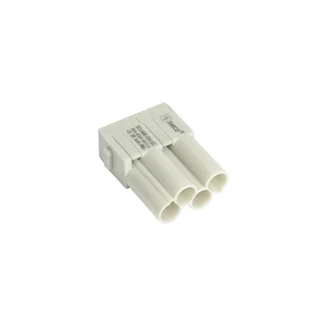 SO-HMK-004-MC Heavy-Duty Connector Module, HMK-004-MC/FC, Rectangular Industrial Connector Insert, Crimp-Type Modular Connection SO-HMK-004-MC Heavy-Duty Connector Module, HMK-004-MC/FC, Rectangular Industrial Connector Insert, Crimp-Type Modular Connection