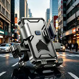360° Motorcycle Phone Holder Bicycle Anti-Shake Handlebar Mount Holder 360° Motorcycle Phone Holder Bicycle Anti-Shake Handlebar Mount Holder