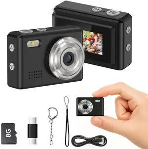 1080P Mini Keychain Pocket Camera With 8GB Card For Teen & Tween Girls Gifts 1080P Mini Keychain Pocket Camera With 8GB Card For Teen & Tween Girls Gifts